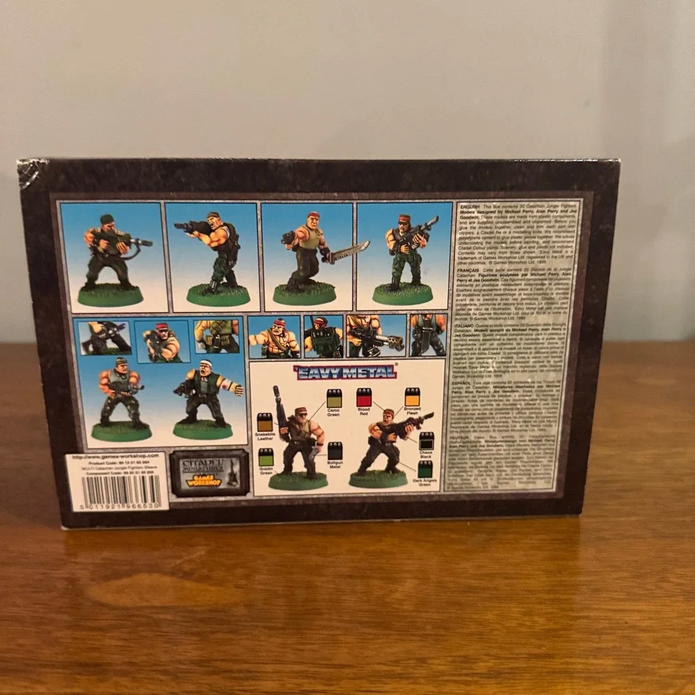 Warhammer 40k Catachan Jungle Fighters Battle Sqd Miniatures Assembled (20)